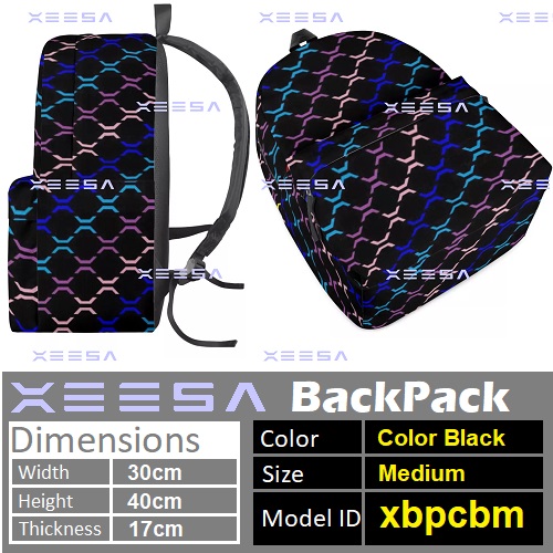 Xeesa Backpack ColorBlack Medium