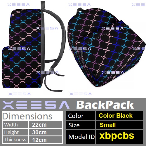 Xeesa Backpack ColorBlack Small